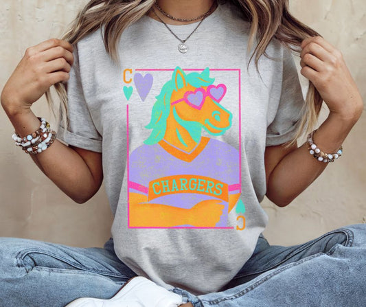 Chargers (Playing Card Mascots) - DTF