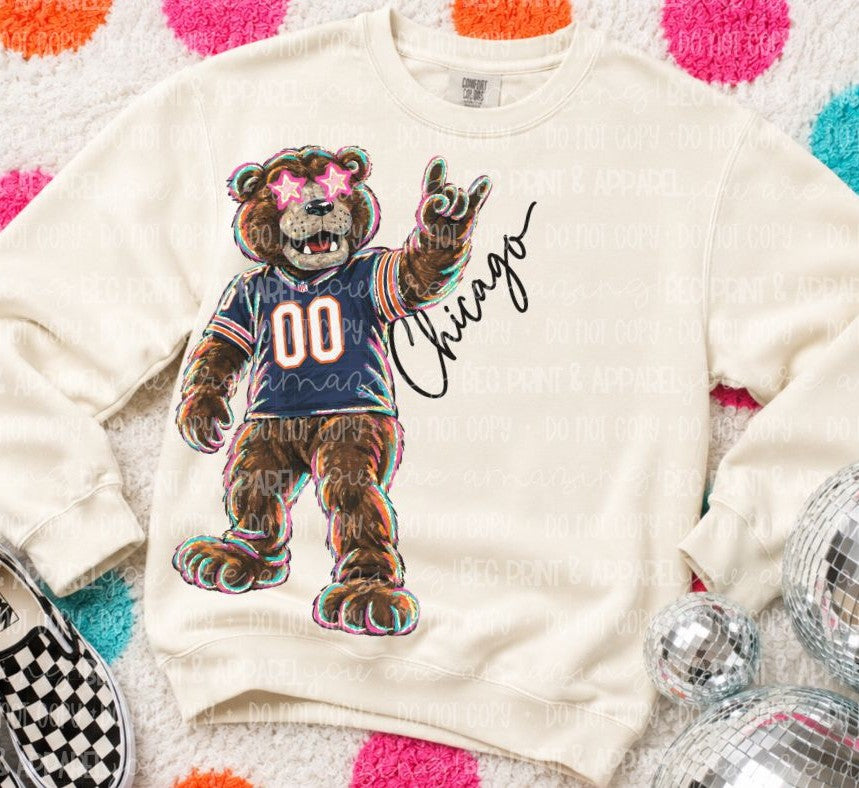 Chicago (Rockin NFL Mascot) - DTF