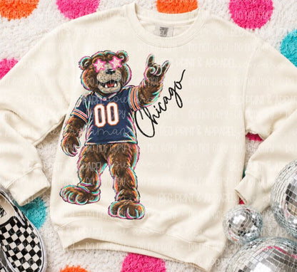 Chicago (Rockin NFL Mascot) - DTF