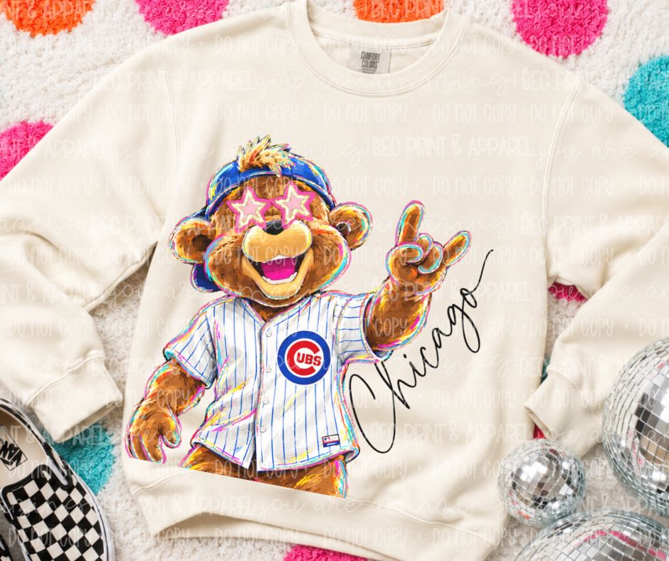 Chicago Cubs (Rockin MLB Mascot) - DTF