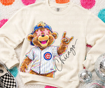 Chicago Cubs (Rockin MLB Mascot) - DTF