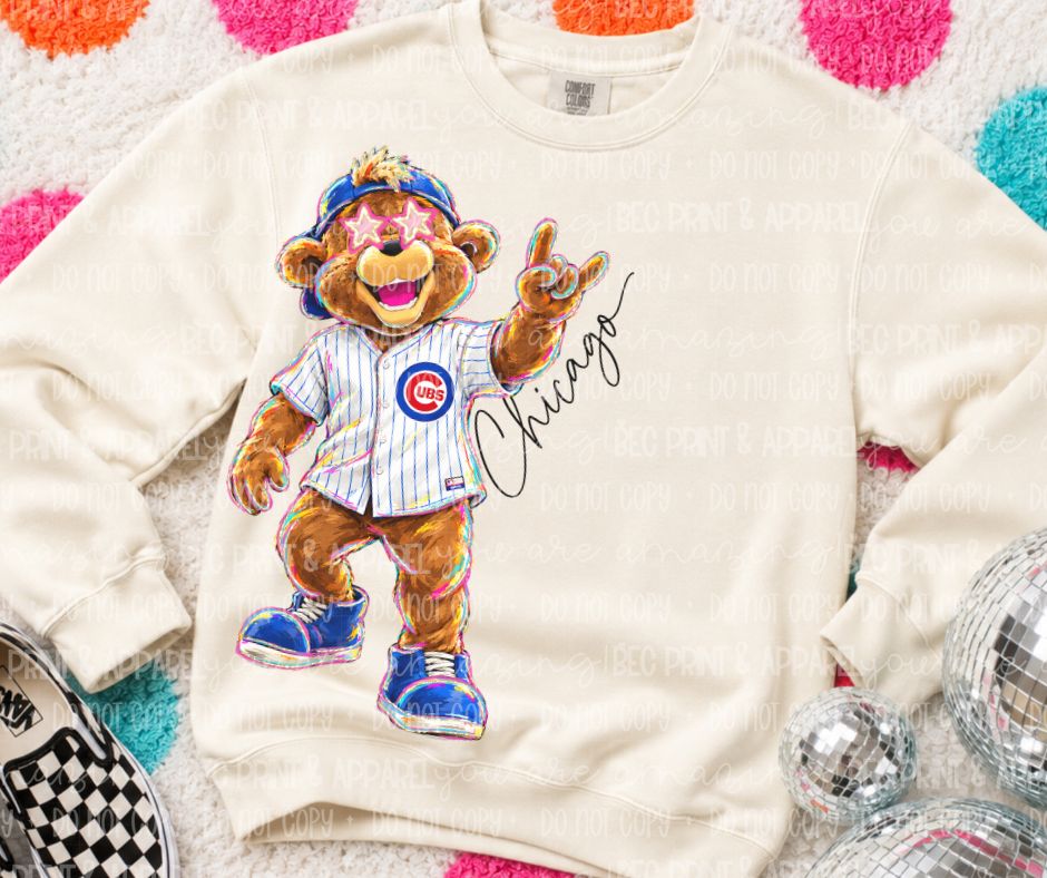 Chicago Cubs (Rockin MLB Mascot) - DTF