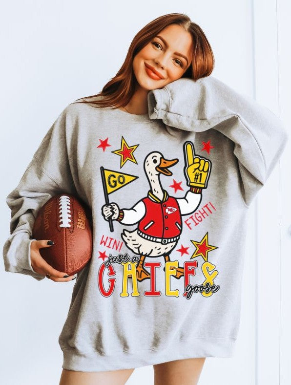 Just a CHIEFS Goose - DTF