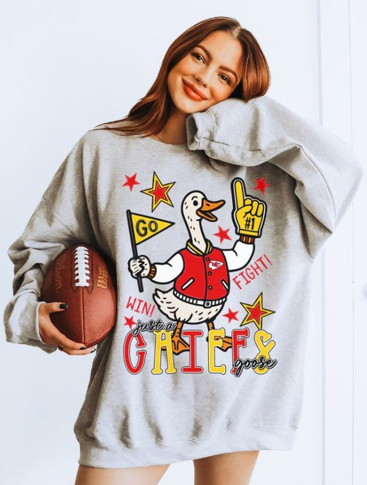 Just a CHIEFS Goose - DTF