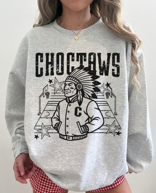 Choctaws (Basketball Letterman Mascot) - DTF