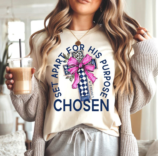 Chosen Set Apart for His Purpose - DTF