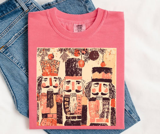 Christmas Nutcrackers (Trendy Distressed) - DTF