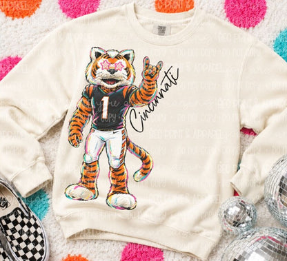 Cincinnati (Rockin NFL Mascot) - DTF