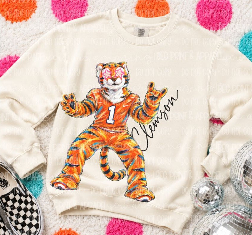Clemson (Rockin Mascot College) - DTF