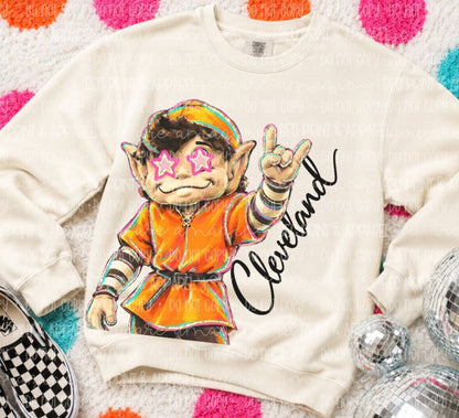 Cleveland (Rockin NFL Mascot) - DTF