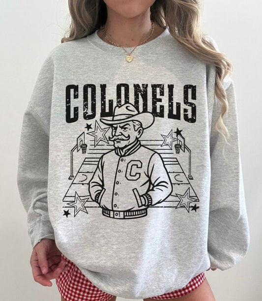 Colonels (Basketball Letterman Mascot) - DTF