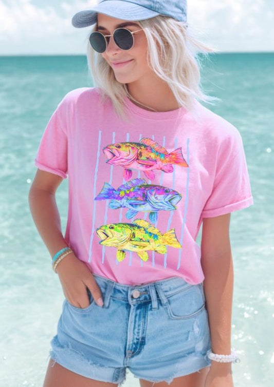 Colorful Fish - DTF