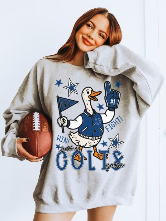 Just a COLTS Goose - DTF