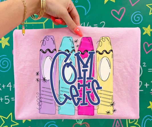 Comets (Crayon Doodle Mascots) - DTF