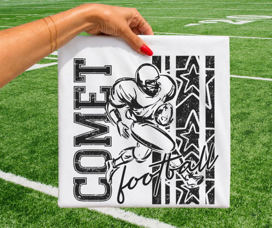 Comets (Football Season Mascot) - DTF