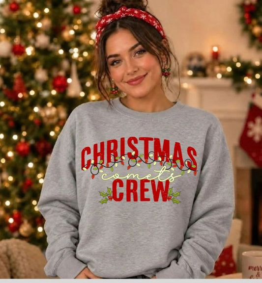 Comets (Christmas Crew Lights Mascot) - DTF