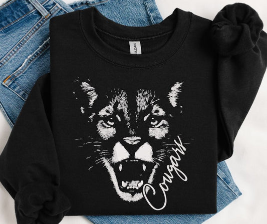 Cougars (Aggressive Mascot) - DTF