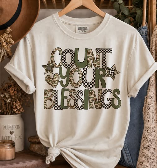 Count Your Blessings - DTF