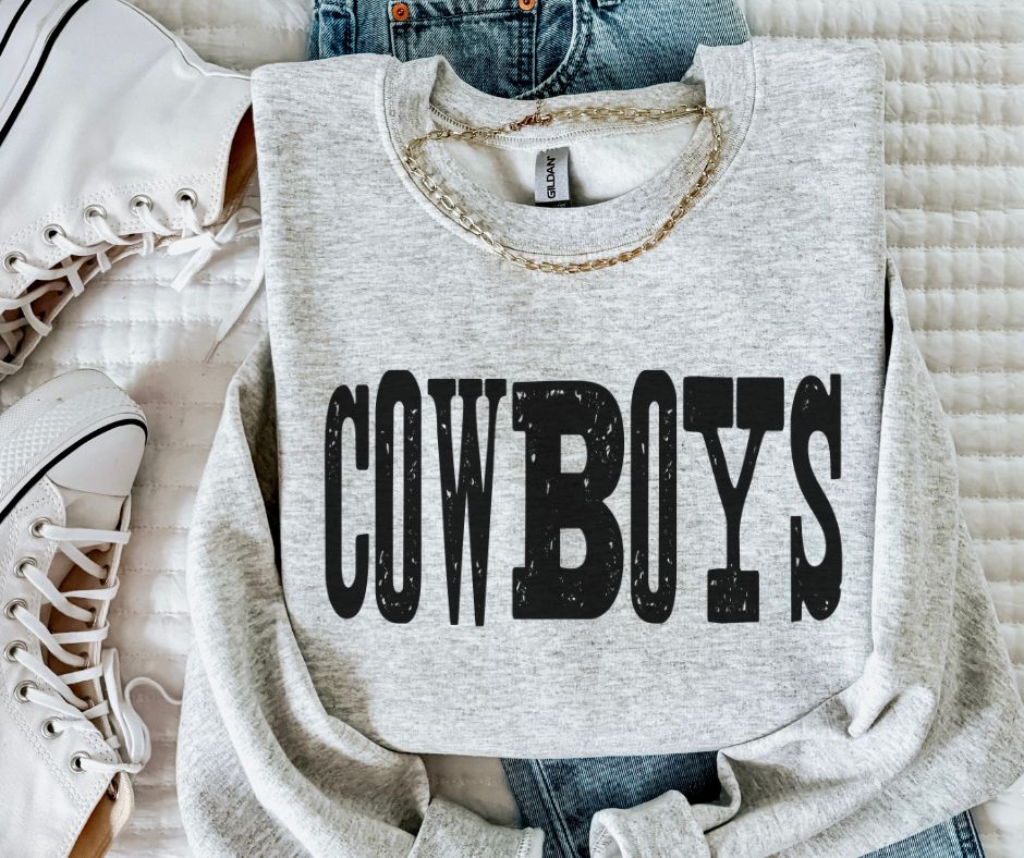 Cowboys (Mixed Up Mascot) - DTF