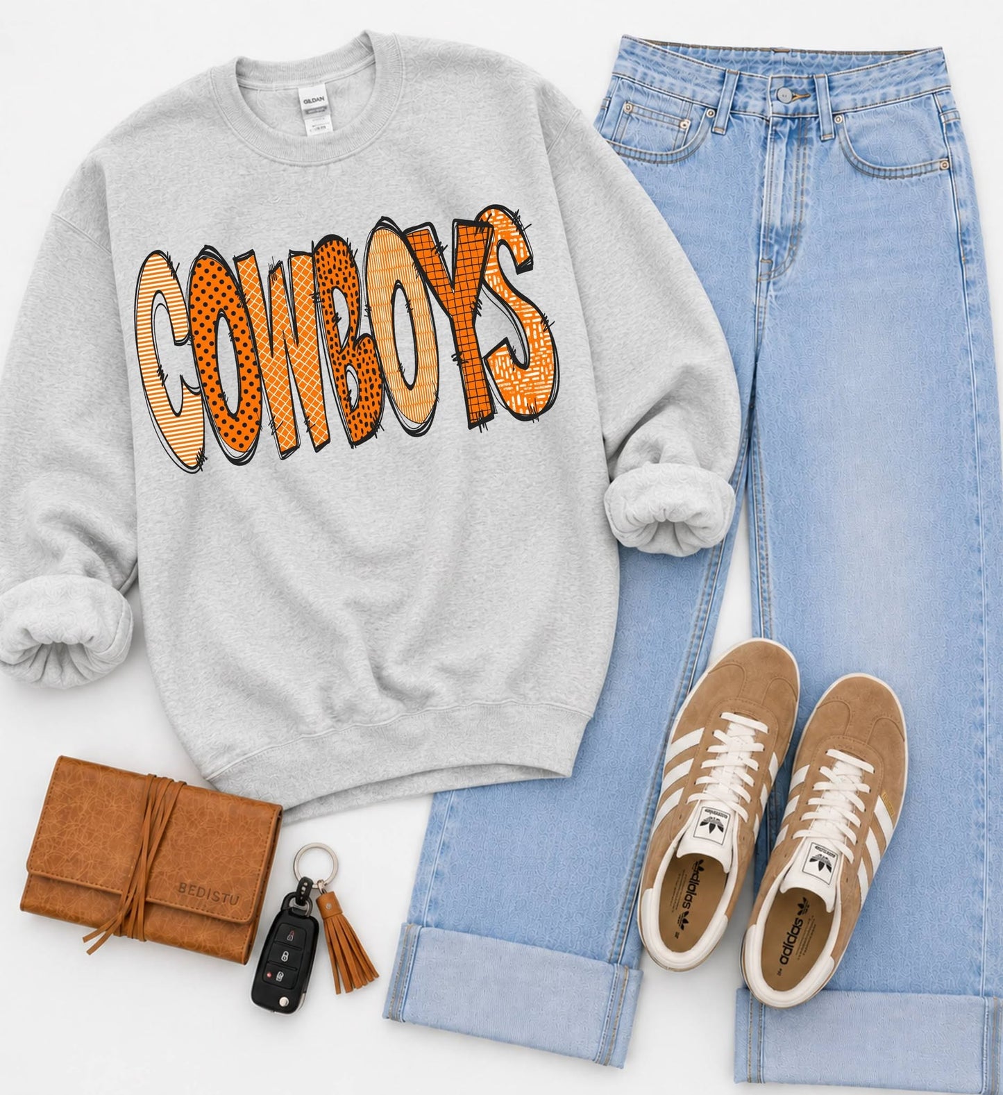 Cowboys (Doodle Pattern College) - DTF