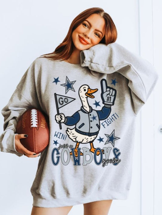 Just a COWBOYS Goose - DTF