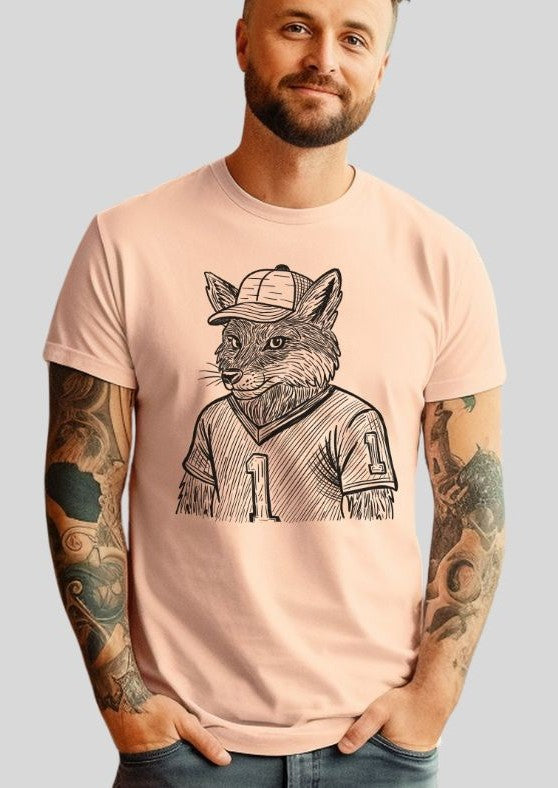 Coyote (Sketched Jersey Mascot) - DTF