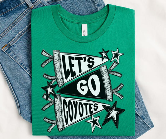 Coyotes (Let's Go Pennant Mascot) - DTF