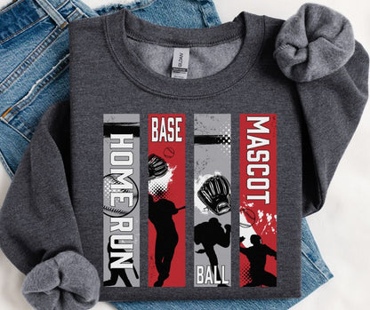 CUSTOM (Baseball Home Run Mascot) - Design/Mock Up