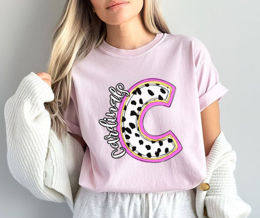 Cardinals (Spotty Dottie Initials) - DTF