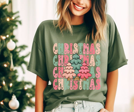 Christmas Stacked - DTF