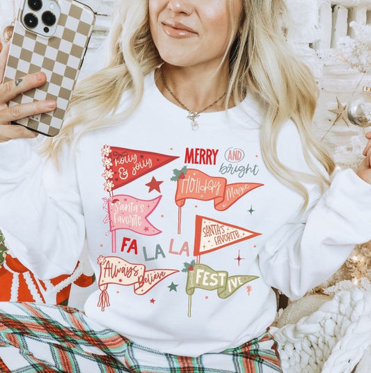 Christmas Flags - DTF