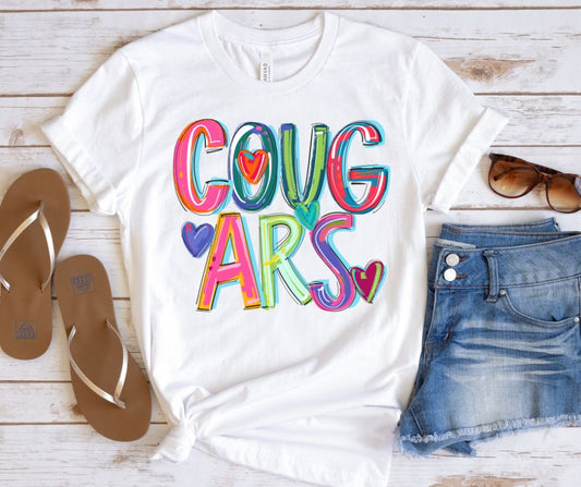 Cougars (Cheery Designs - Mascot) - DTF