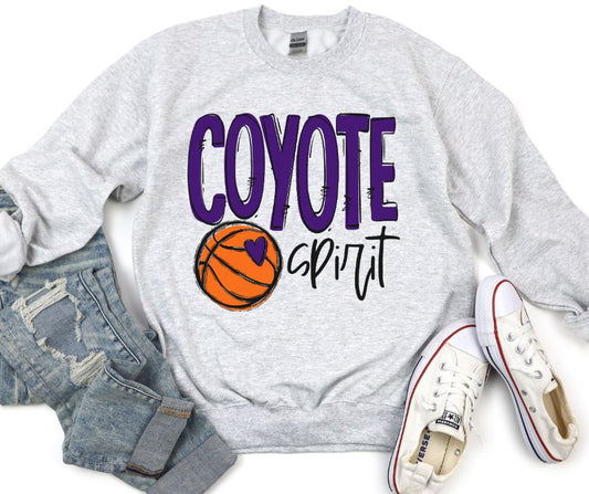 Team Go Spirit Coyote (Basketball - Purple) - DTF