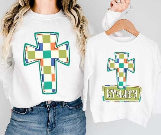 Cross Checkerboard - DTF