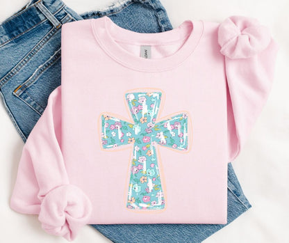 She loved much because she had been forgiven much  (2-in-1 front/back transfer) - DTF
