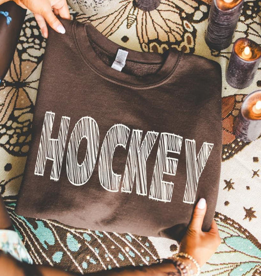 Hockey (Sports Scribble) - DTF