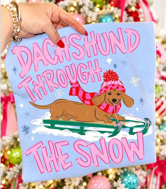 Dachshund through the Snow - DTF