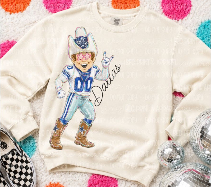 Dallas (Rockin NFL Mascot) - DTF