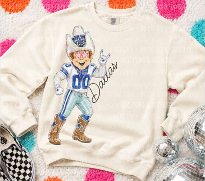 Dallas (Rockin NFL Mascot) - DTF