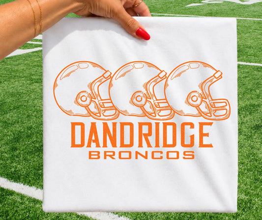 Broncos (Pigskin Mascot) - DTF
