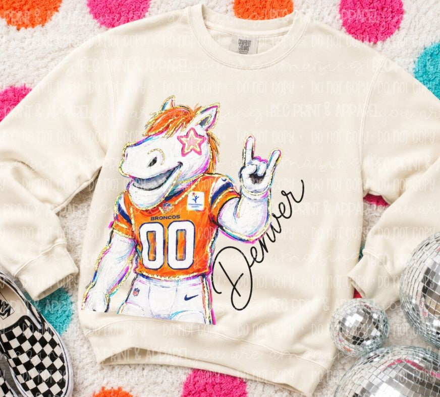 Denver (Rockin NFL Mascot) - DTF