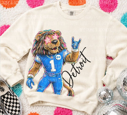 Detroit (Rockin NFL Mascot) - DTF