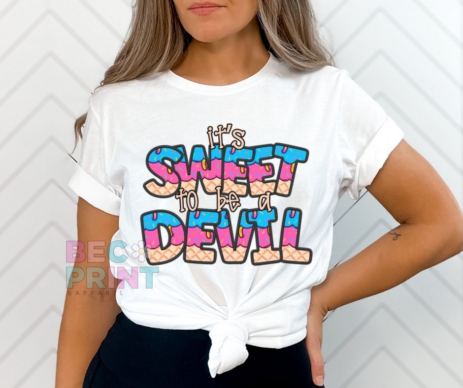 Devil (Sweet to be a - Mascot) - DTF