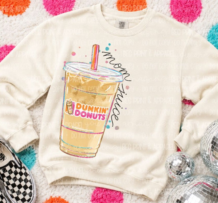 Mom Juice (dunkin iced coffee) - DTF