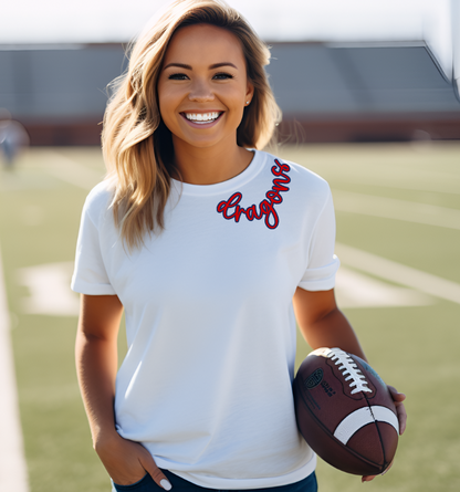 CUSTOM (Mascot Neckline - COLOR CHANGES ONLY) - Design/Mock Up