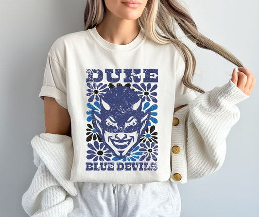 Duke (Groovy Floral - College) - DTF