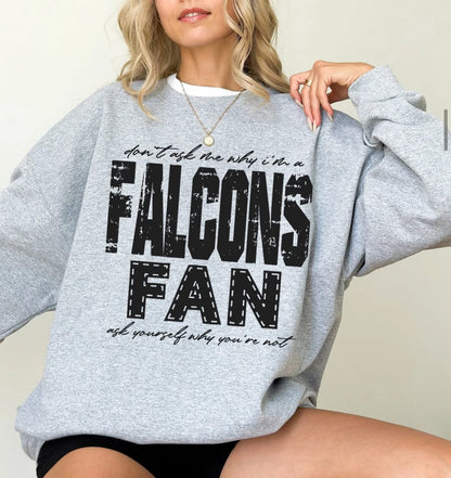 Falcons (Don't Ask Me Why Spirit Mascot) - DTF