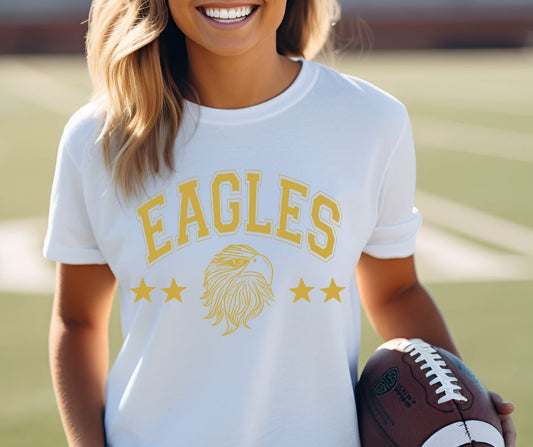Eagles - Vegas Gold (Stars & Tradition Mascots) - DTF