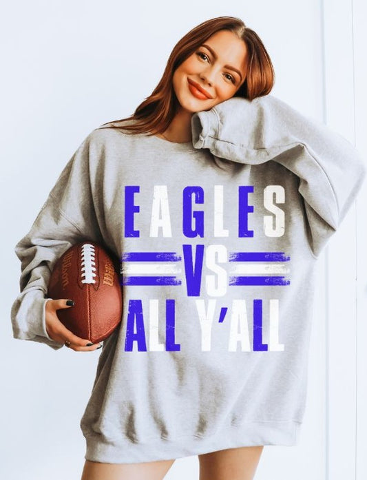 Eagles - Royal Blue/White (Mascots VS All Yall) - DTF