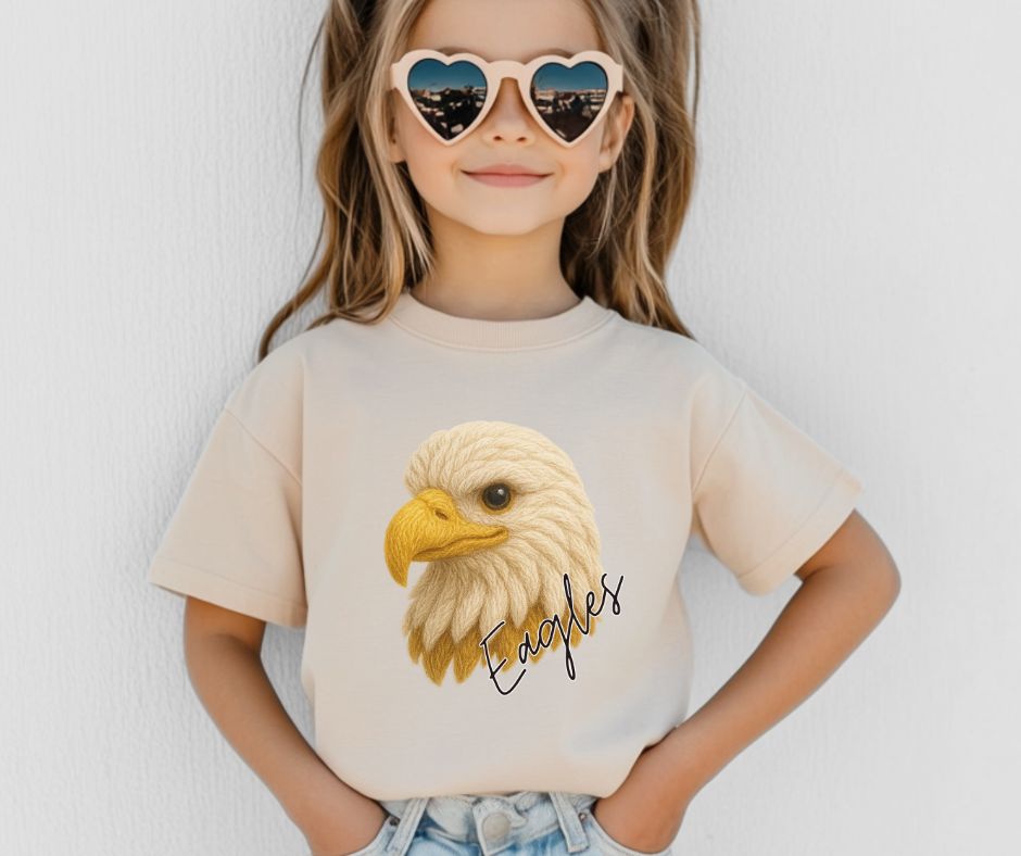 Eagles (Faux Yarn Mascot) - DTF